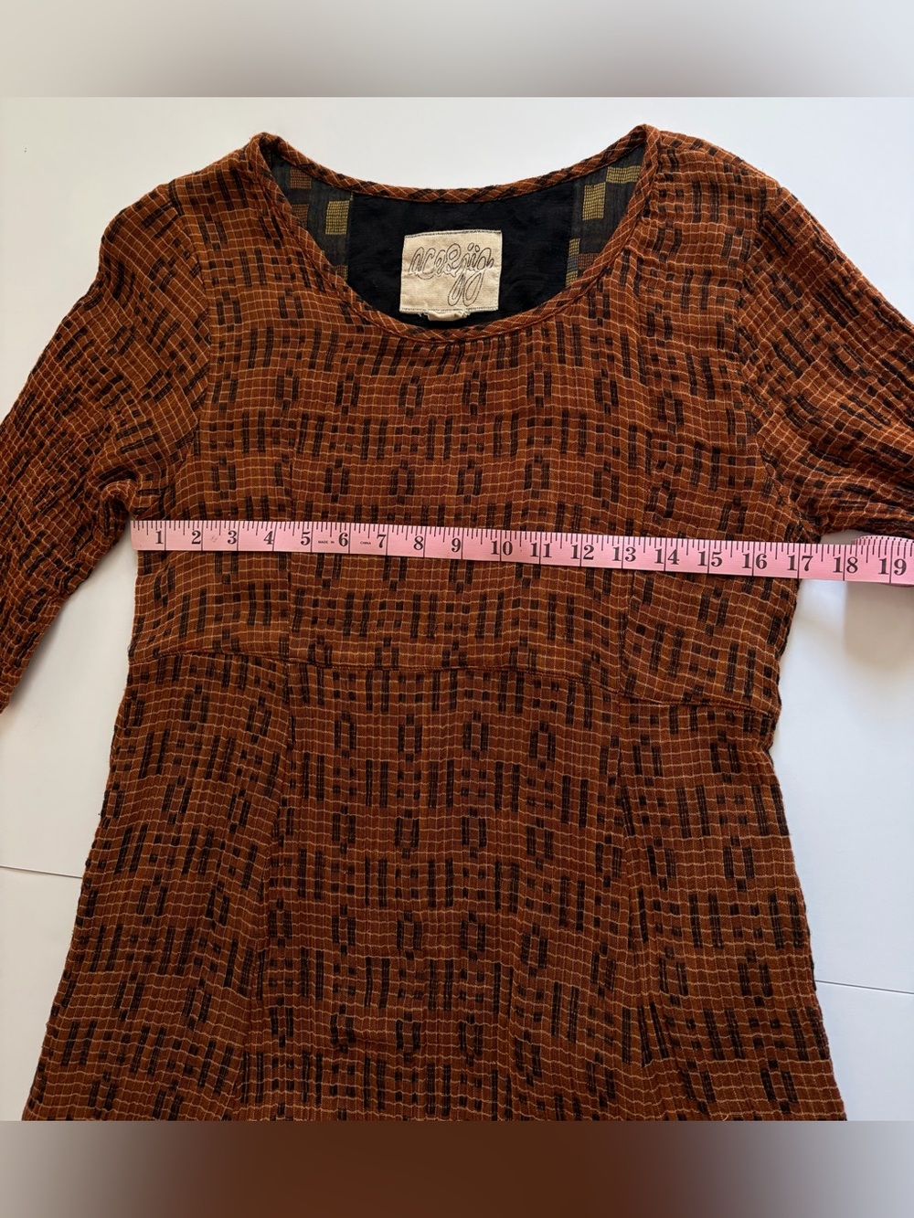 Ace & Jig Rowan Dress Hero Textile Size Medium - Picture 15 of 15